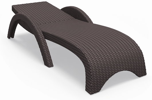 Cadeira esplanada para hotelaria profissional em RATTAN PVC, preparada para utilização em espaços exteriores