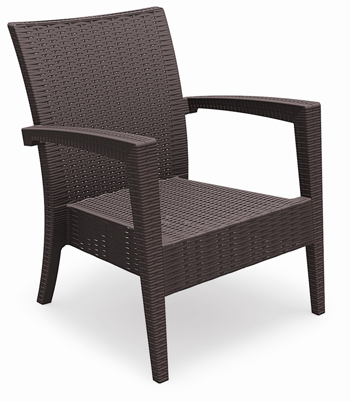 Cadeira esplanada para hotelaria profissional em RATTAN PVC