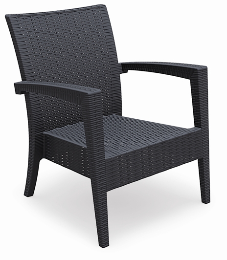 Cadeira esplanada para hotelaria profissional em RATTAN PVC