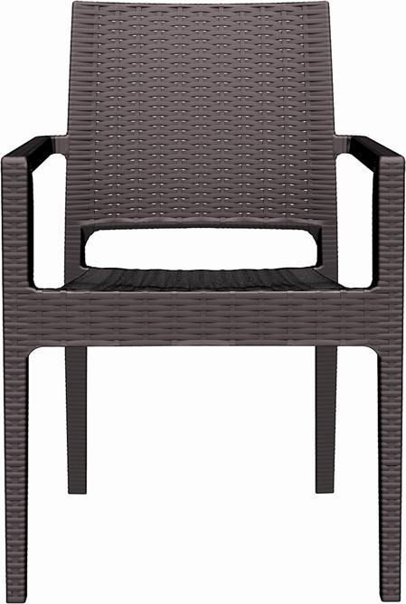Cadeira esplanada para hotelaria profissional em RATTAN PVC
