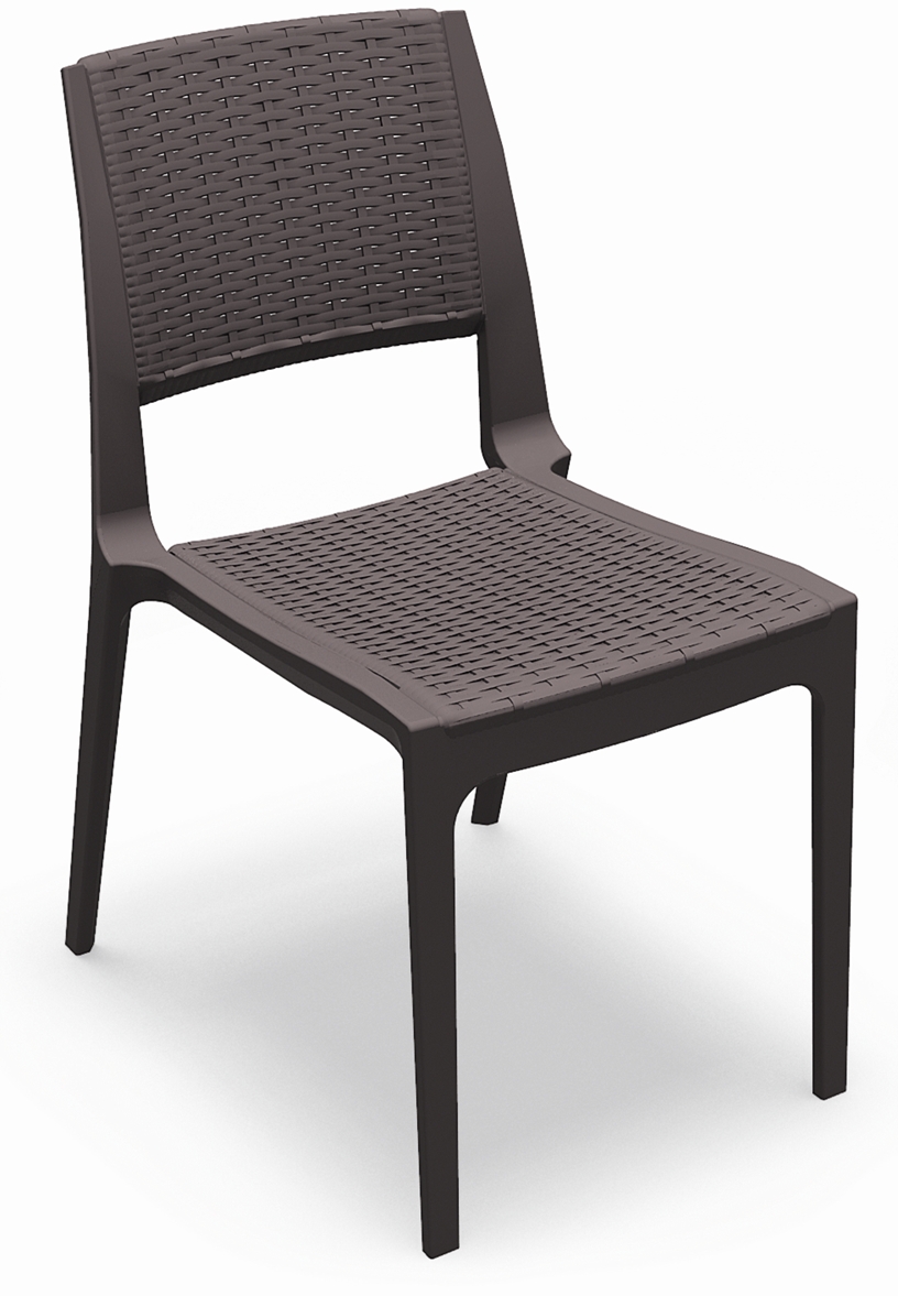 Cadeira esplanada para hotelaria profissional em RATTAN PVC