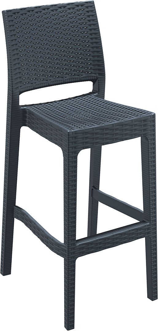 Cadeira esplanada para hotelaria profissional em RATTAN PVC, preparada para utilização em espaços exteriores, disponível em várias cores.