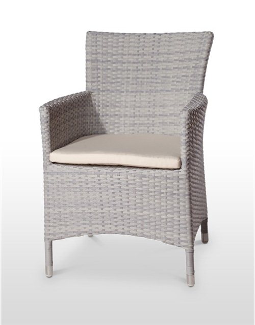 Cadeira esplanada para hotelaria profissional em RATTAN PVC, preparada para utilização em espaços exteriores, disponível em várias cores.