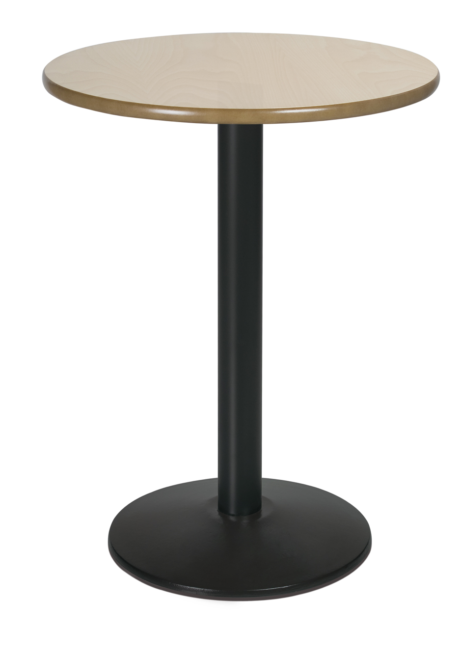 Mesa coluna central para hotelaria profissional com estrutura metálica e prumo metálico, disponível com varias medidas, tonalidades , formatos e categorias de tampos