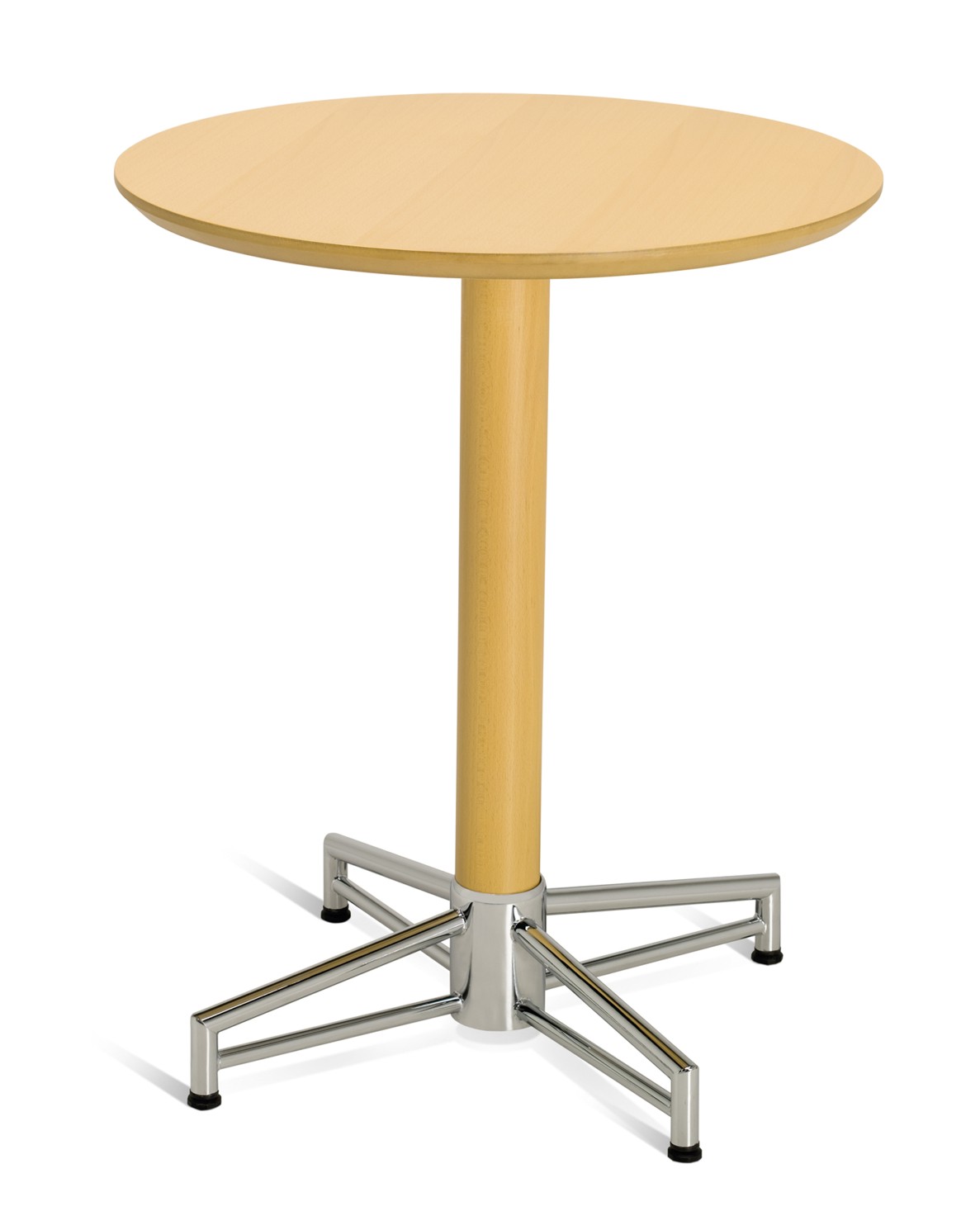Mesa coluna central para hotelaria profissional com estrutura metálica e prumo metálico, disponível com varias medidas, tonalidades , formatos e categorias de tampos