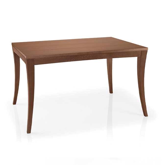 Mesa coluna central para hotelaria profissional com estrutura metálica e prumo madeira, disponível com varias medidas, tonalidades , formatos e categorias de tampos